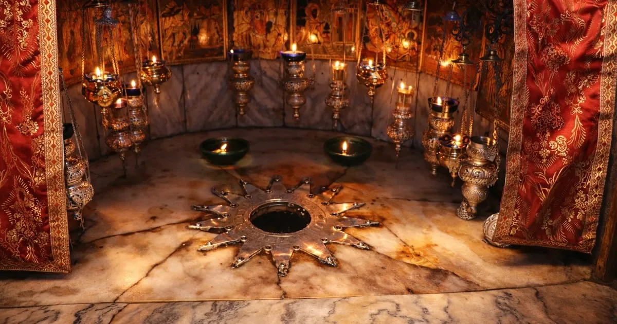 The Church of the Nativity in Bethlehem on a half-day trip from Jerusalem