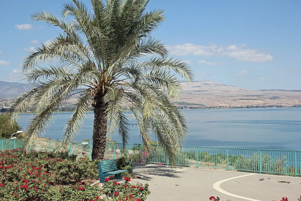 The Sea of Galilee on a Nazareth and Sea of Galilee tour from Jerusalem