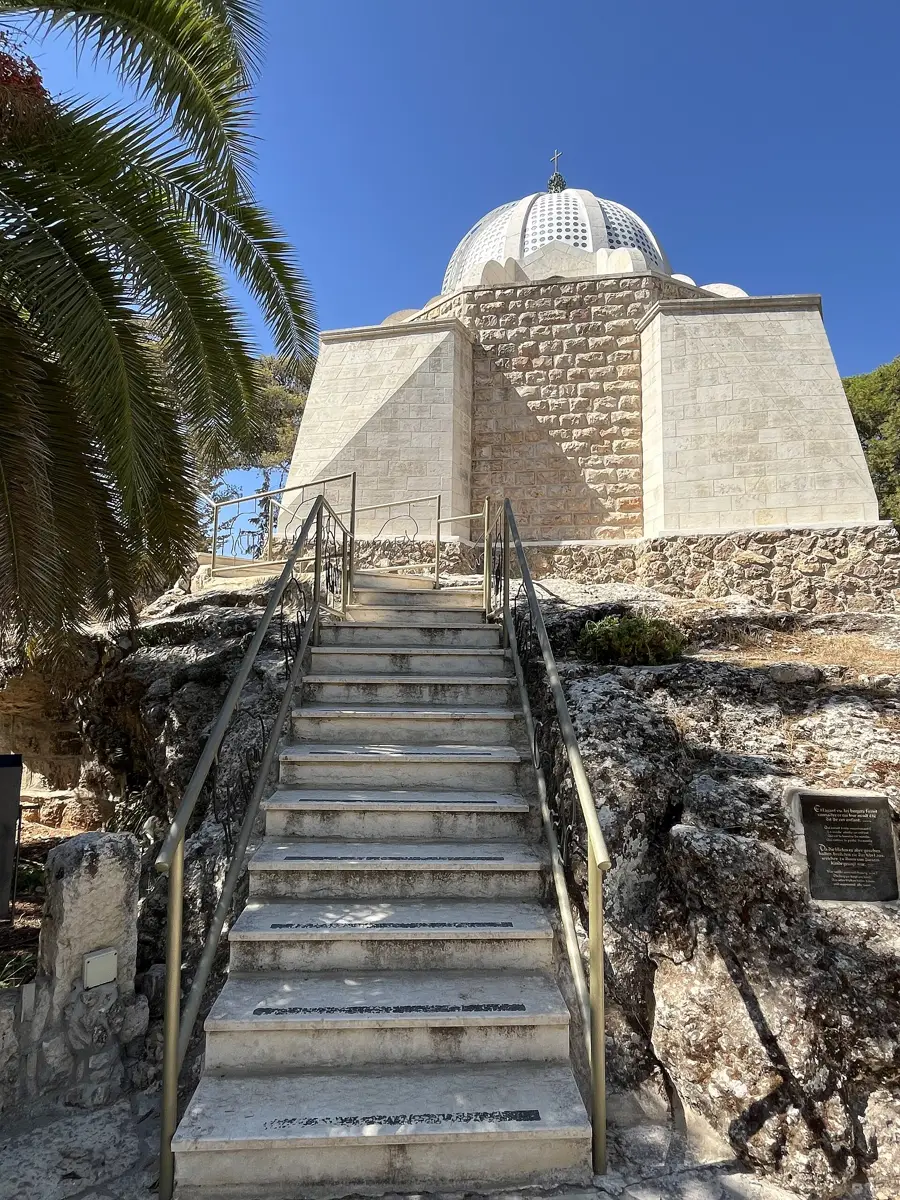 The Shepherds' Field chapel in Beit Sahour on a Bethlehem tour from Jerusalem